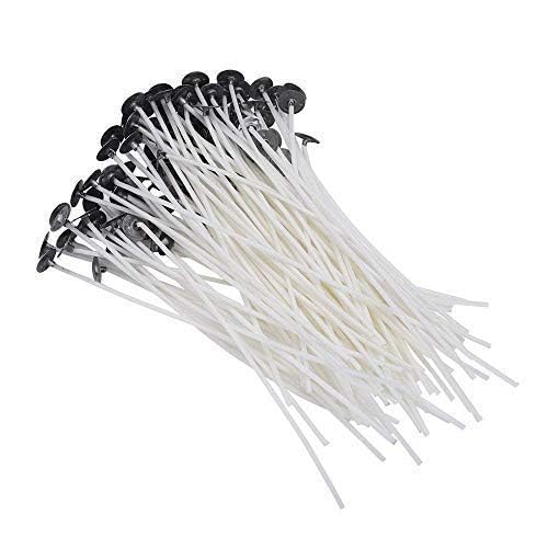 Premium Cotton Candle Wicks - 7 Inch, 50 Pack (White) for DIY Candle Making, Home Decor & Aromatherapy