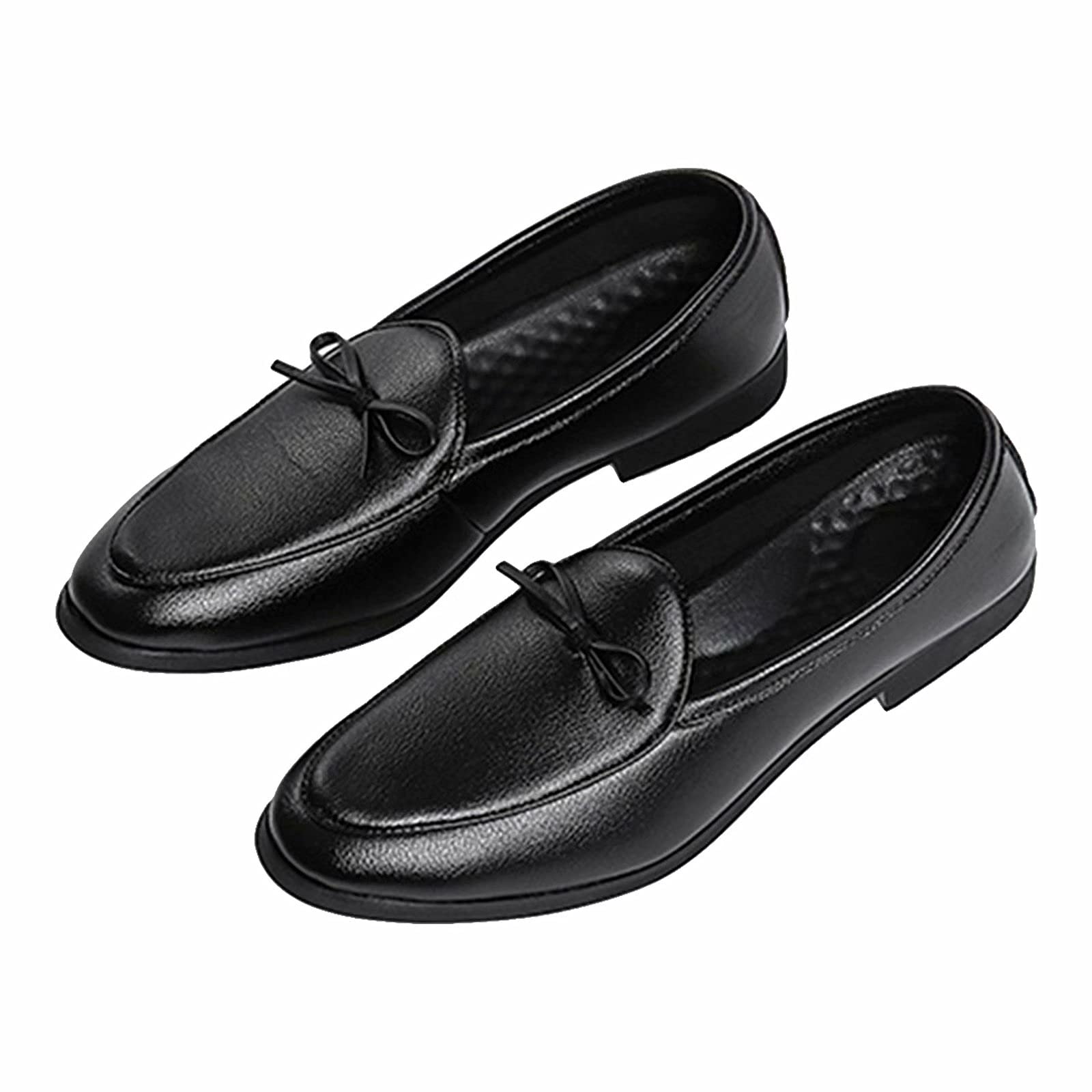Premium Men's Leather Loafers - Business Casual Dress Shoes for Gentlemen | Comfortable Oxford Shoes for Office, Wedding & Formal Events