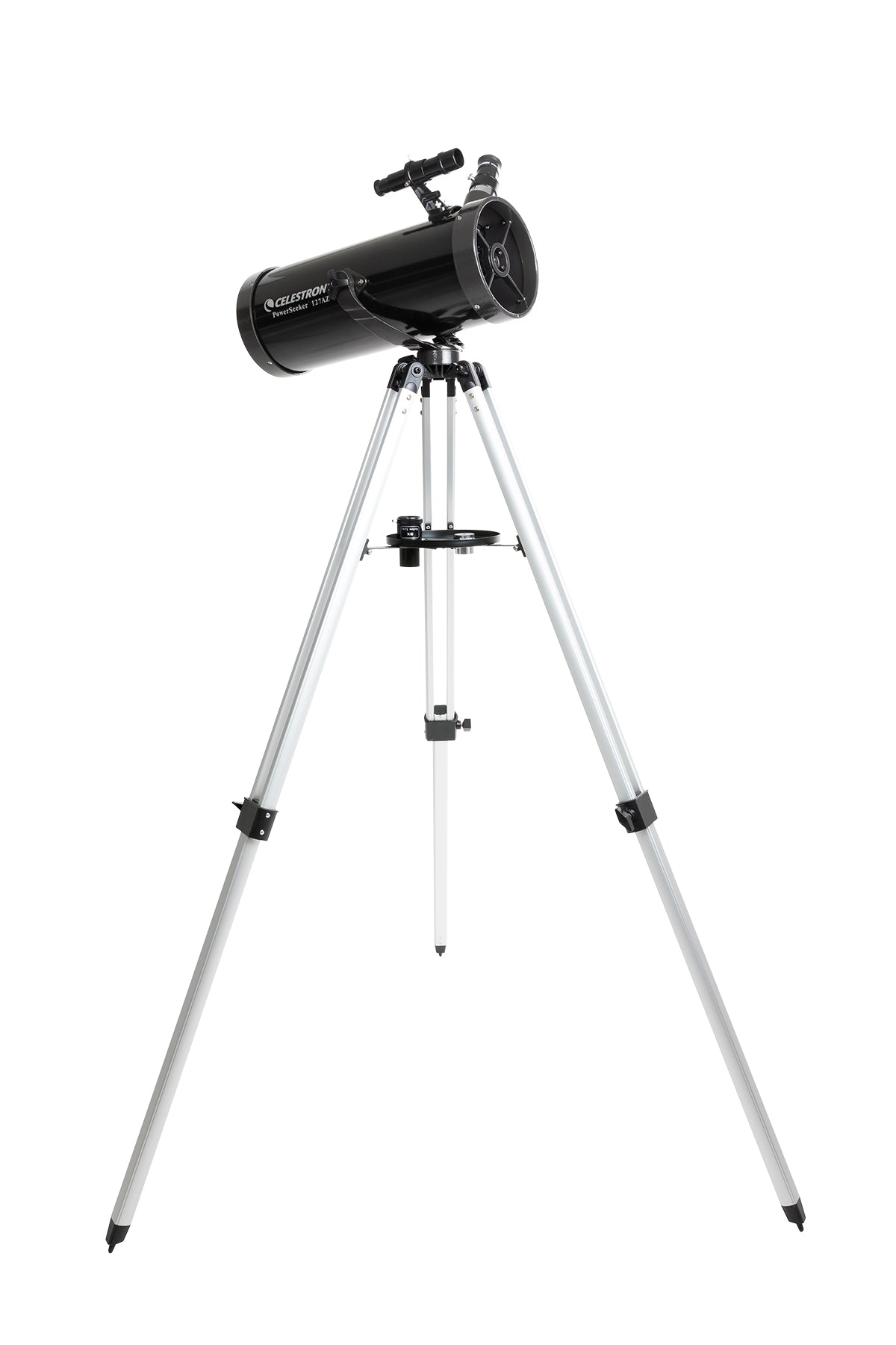 PowerSeeker 127AZ Telescope with Smartphone Adapter & Moon Filter - Perfect for Stargazing, Astrophotography & Backyard Astronomy