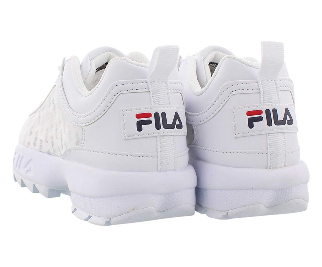 Fila Disruptor II Sneakers - Women's Chunky Platform Shoes with Clear Logos | Fashion Athletic Shoes for Casual Wear, Gym & Street Style