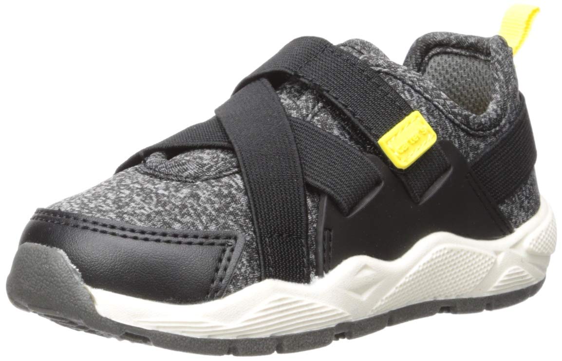 Carter's Boys' Ninja Athletic Mesh Sneakers - Lightweight Breathable Running Shoes for Kids, Toddlers & Little Boys - Perfect for Playground, Sports & Everyday Wear