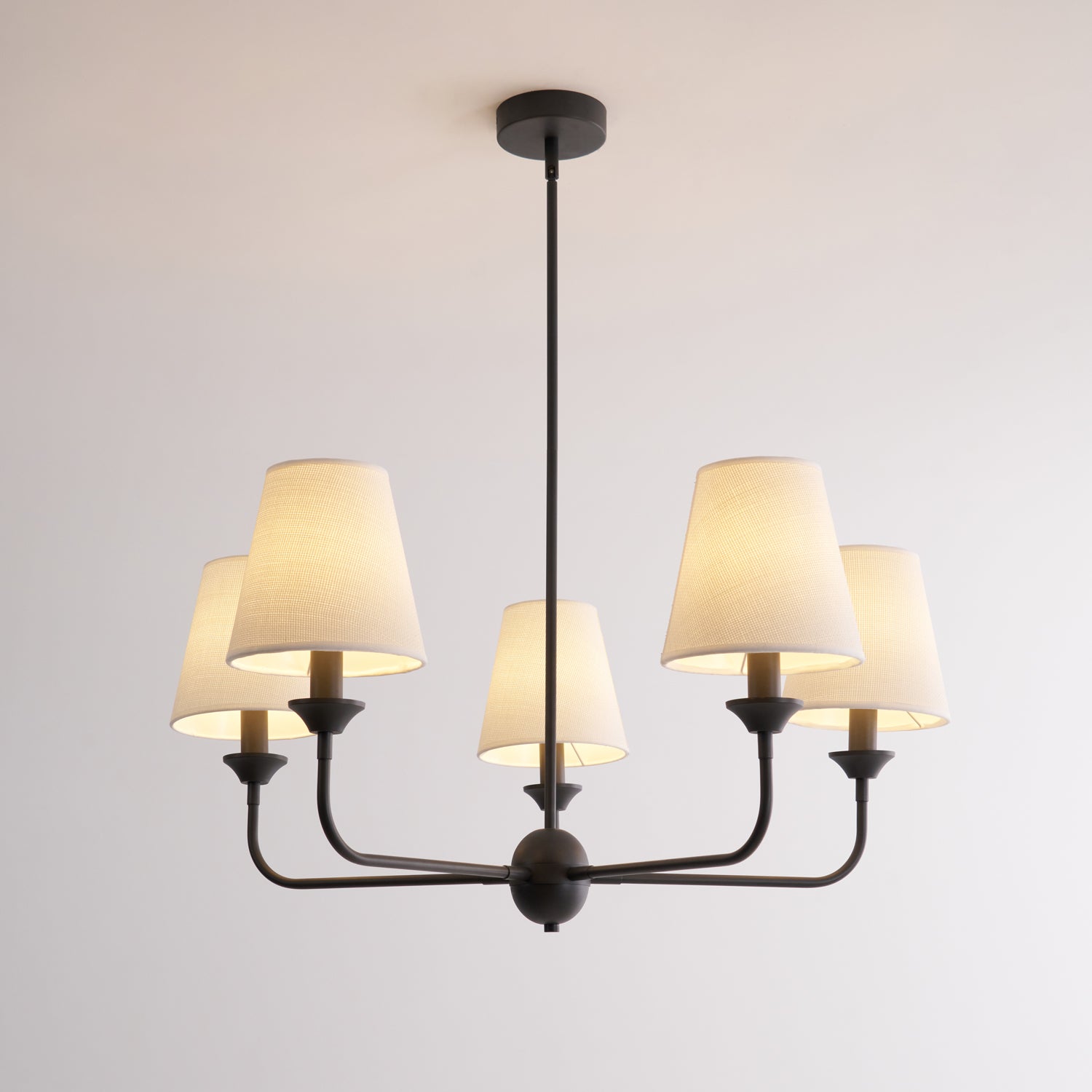 Euphora Crystal Chandelier - Elegant Modern Ceiling Light Fixture for Dining Room, Living Room, Bedroom | Perfect for Home Decor, Wedding, Party & Event Lighting