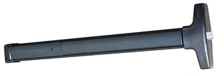 Detex V40 Hex Dogging Rim Panic Exit Device - Heavy Duty Commercial Door Lock for Emergency Exits - Ideal for Schools, Hospitals, and Office Buildings