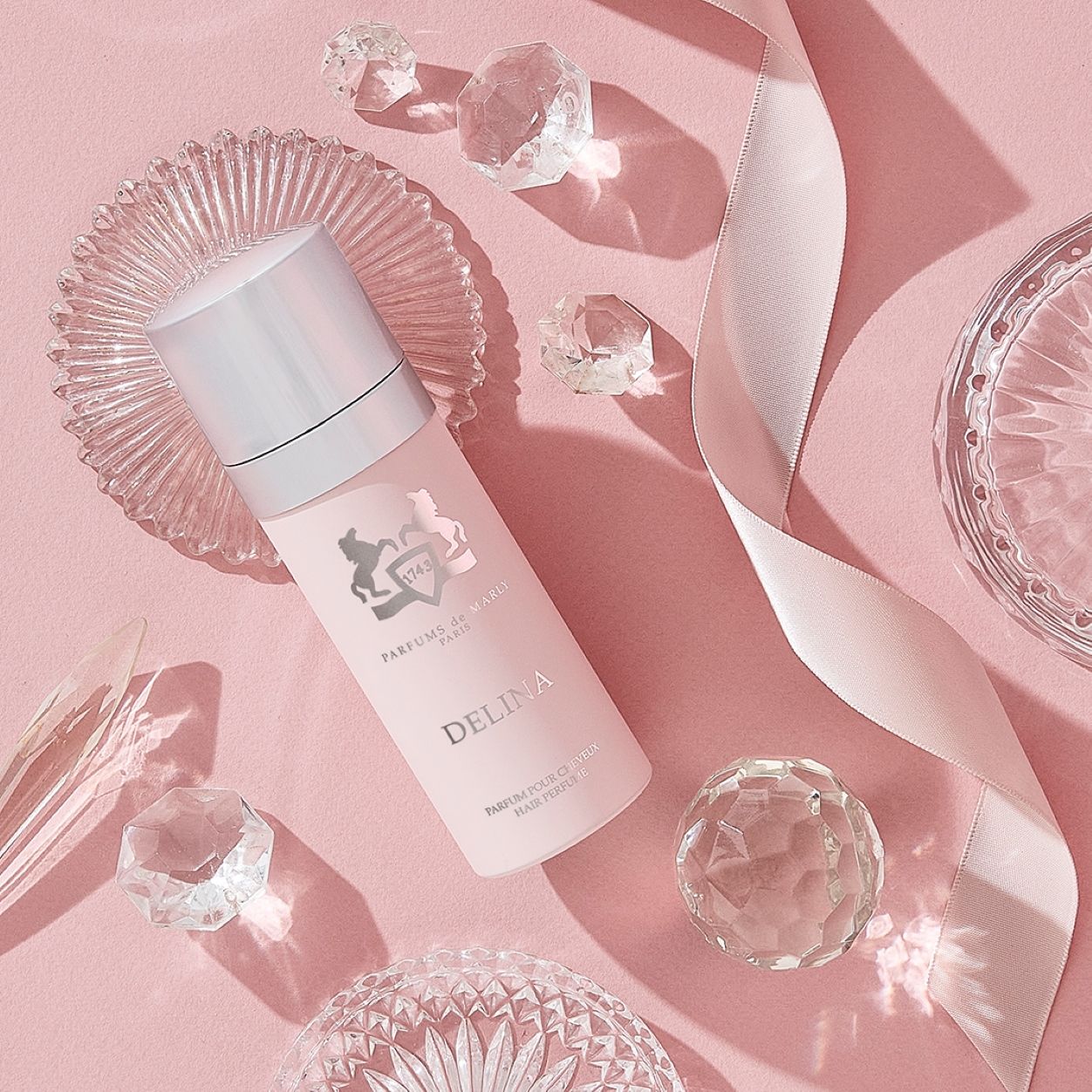 Delina Hair Mist - Hydrating & Shine Enhancing Hair Perfume Spray for Women | Long-Lasting Fragrance & Moisturizing Formula | Perfect for Daily Use, Special Occasions & Travel