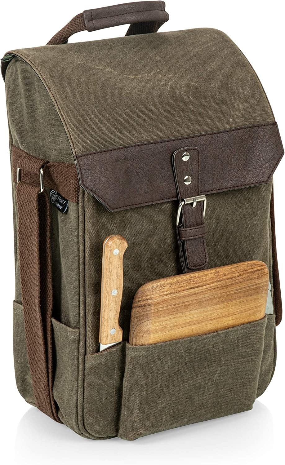 Premium Insulated Wine & Cheese Cooler Bag - Holds 2 Bottles - Perfect for Picnics, Beach Trips & Outdoor Parties
