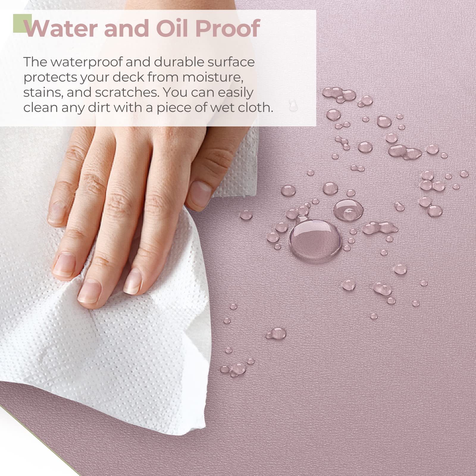 Crenovo Non-Slip Desk Pad - 35.4