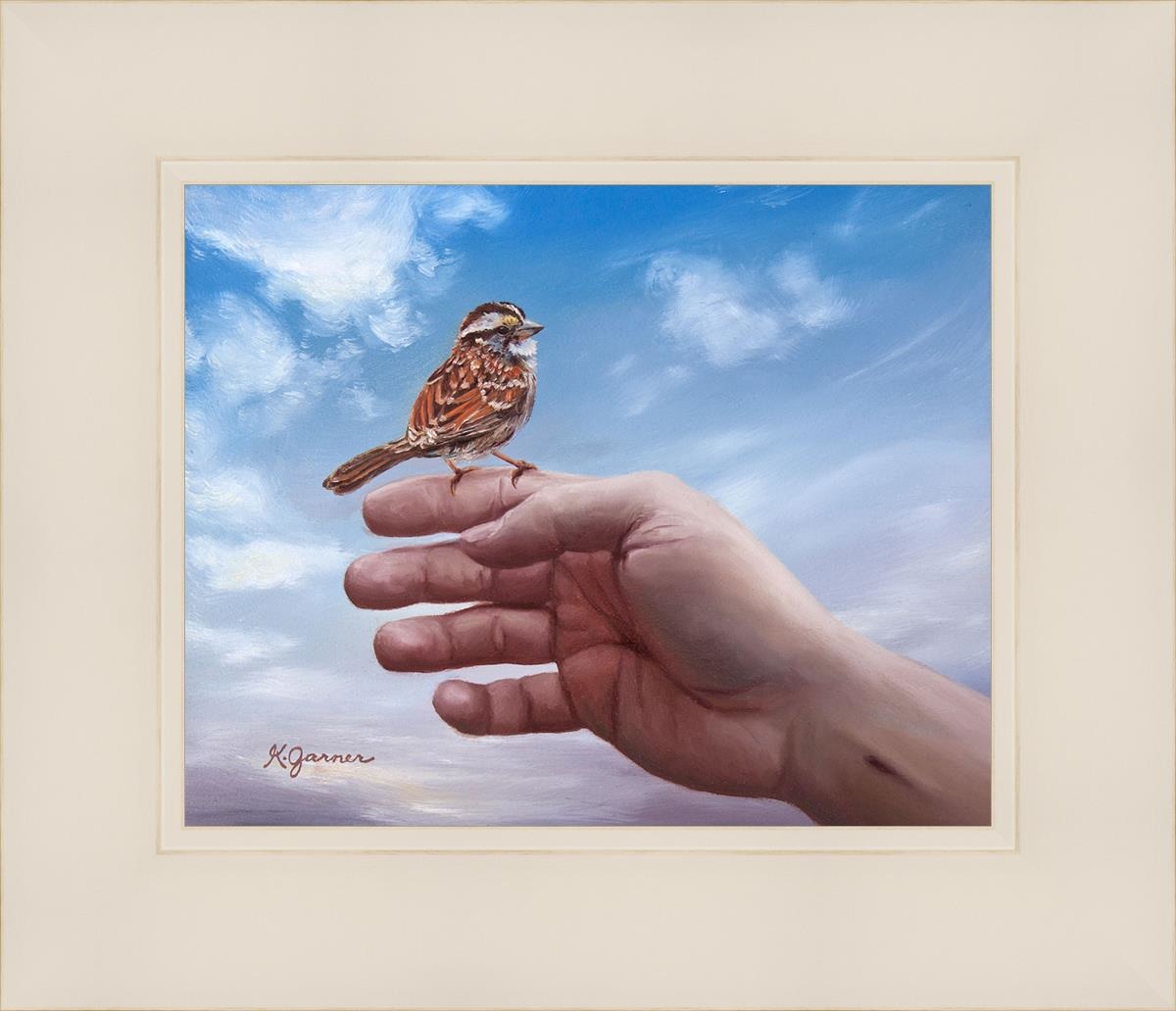 Every Sparrow is Known - Inspirational Christian Wall Art Decor for Home & Office - Perfect for Living Room, Bedroom, Church & Gift Giving