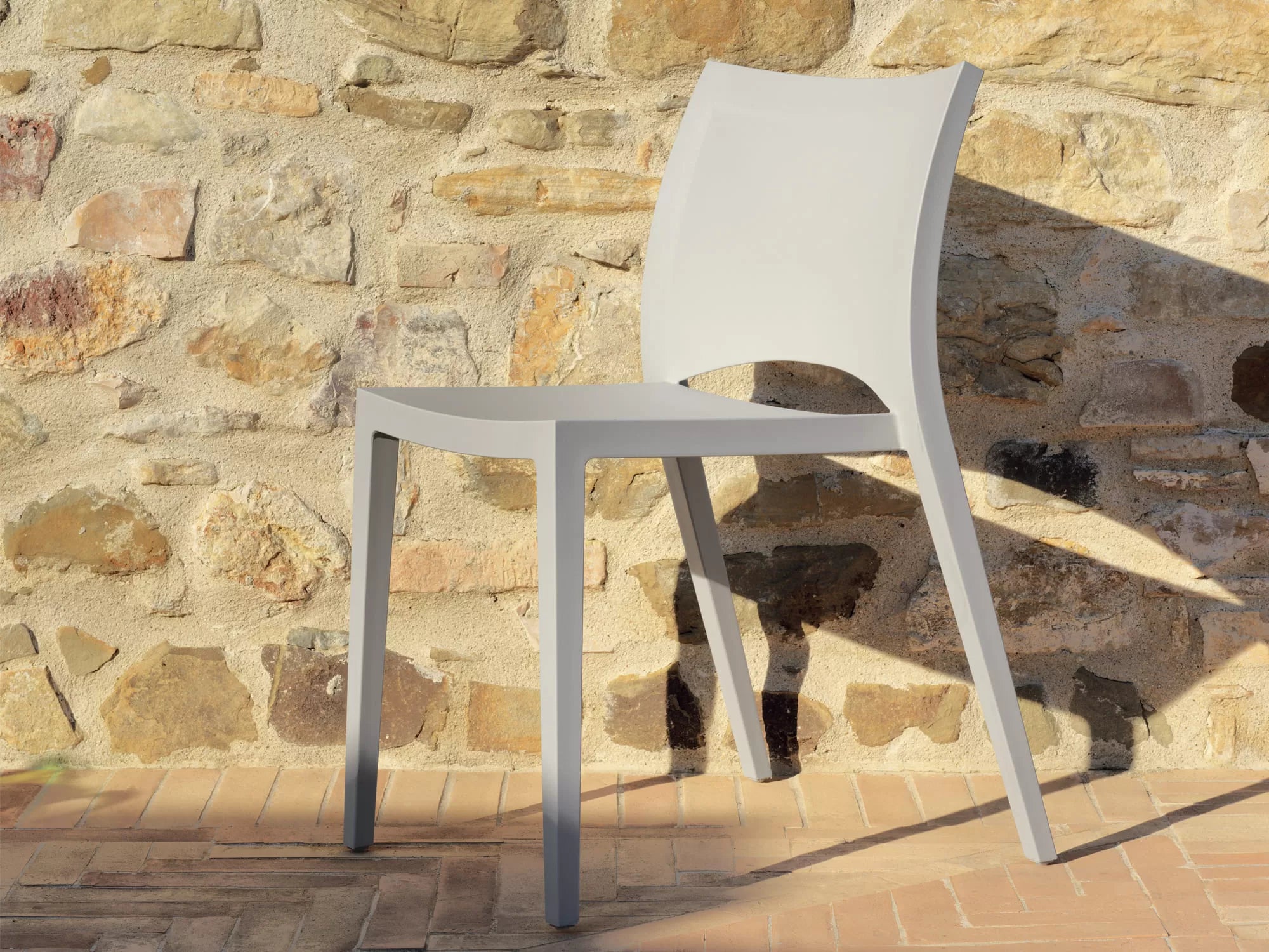 Aqua Stackable Chair - Lightweight, Durable Plastic Stacking Chairs for Indoor & Outdoor Use - Perfect for Parties, Events, and Small Spaces