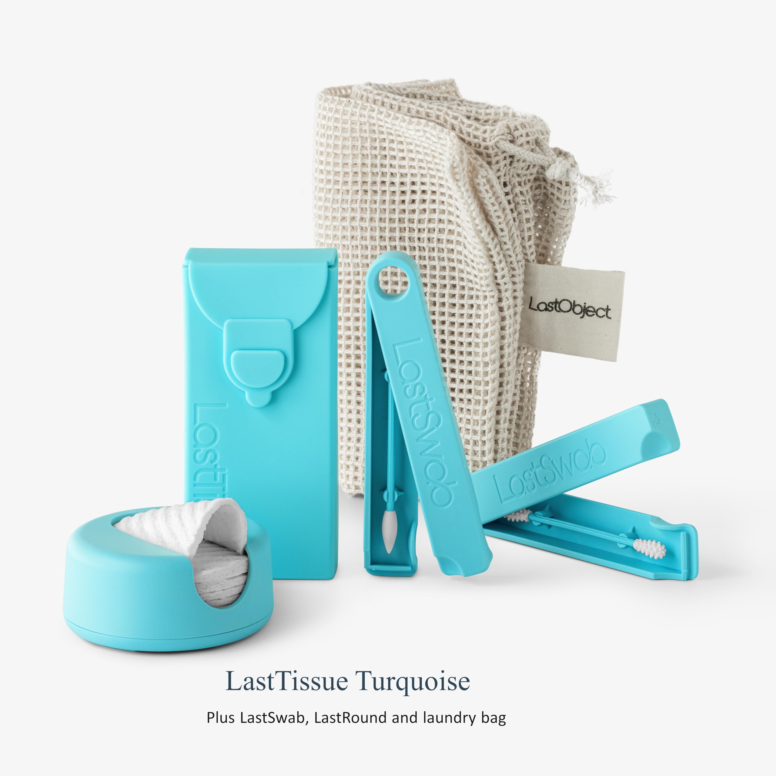 LastTissue® Reusable Cotton Tissue Pack - Eco-Friendly Washable Facial Tissues for Men & Women with Travel Case | Sustainable Alternative to Paper Tissues | Perfect for Travel, Office, Gym & Daily Use