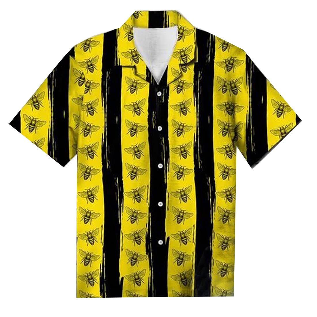 Wild Animal Print Hawaiian Shirts for Men - Tropical Summer Short Sleeve Button Down Shirts with Exotic Animal Designs | Perfect for Beach Vacations, Pool Parties & Casual Summer Outfits