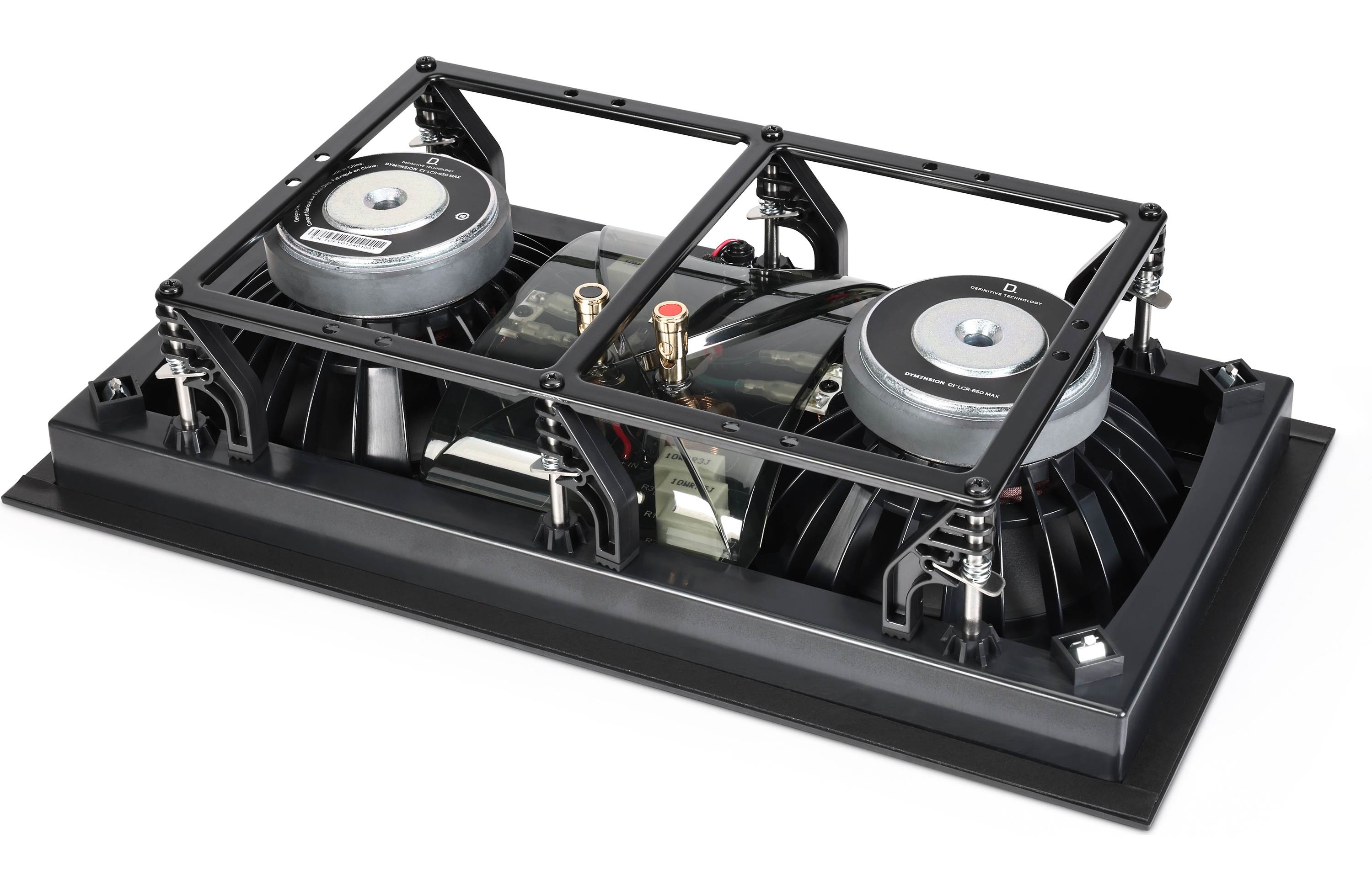 Definitive Technology Dymension LCR 650 MAX In-Wall LCR Speaker - High Performance Home Theater Audio System for Movies, Music & Gaming (Single Speaker)