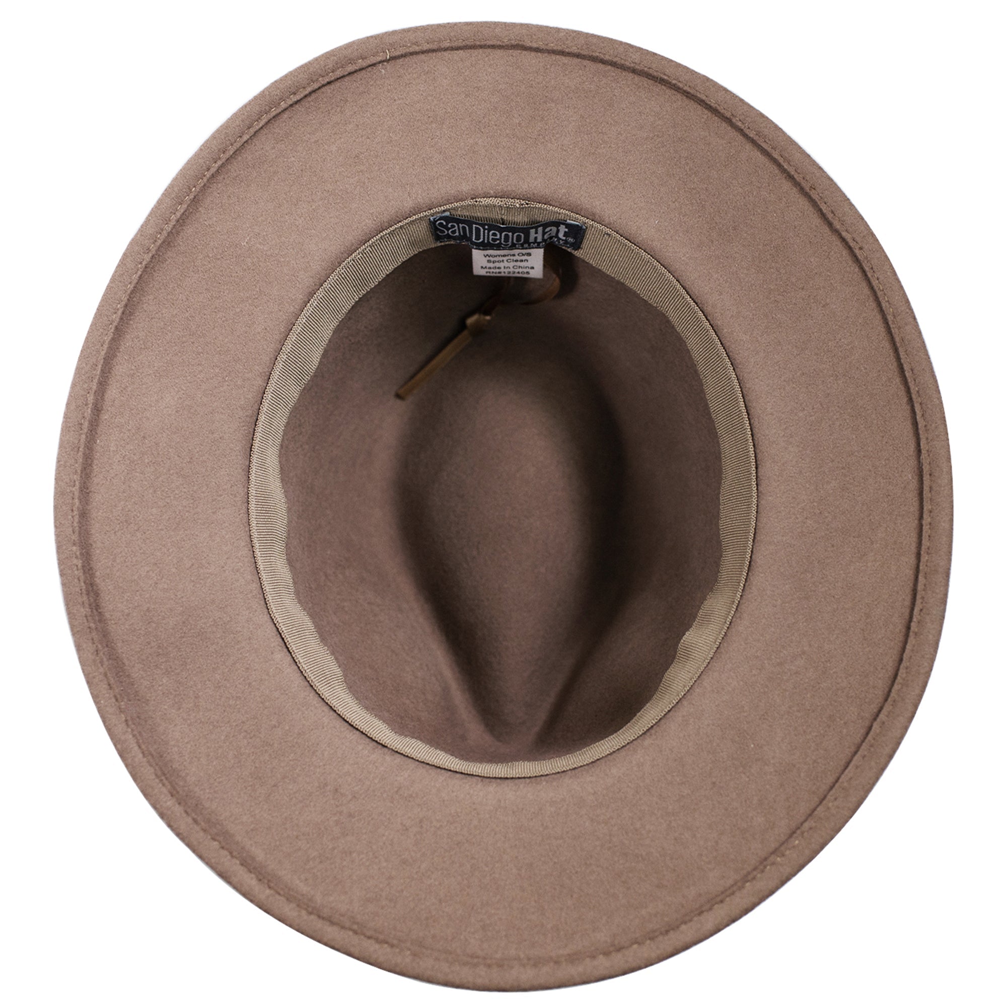 Myra Women's Fedora Hat with Bow - Stylish Wide Brim Sun Hat for Outdoor, Beach, and Summer Fashion