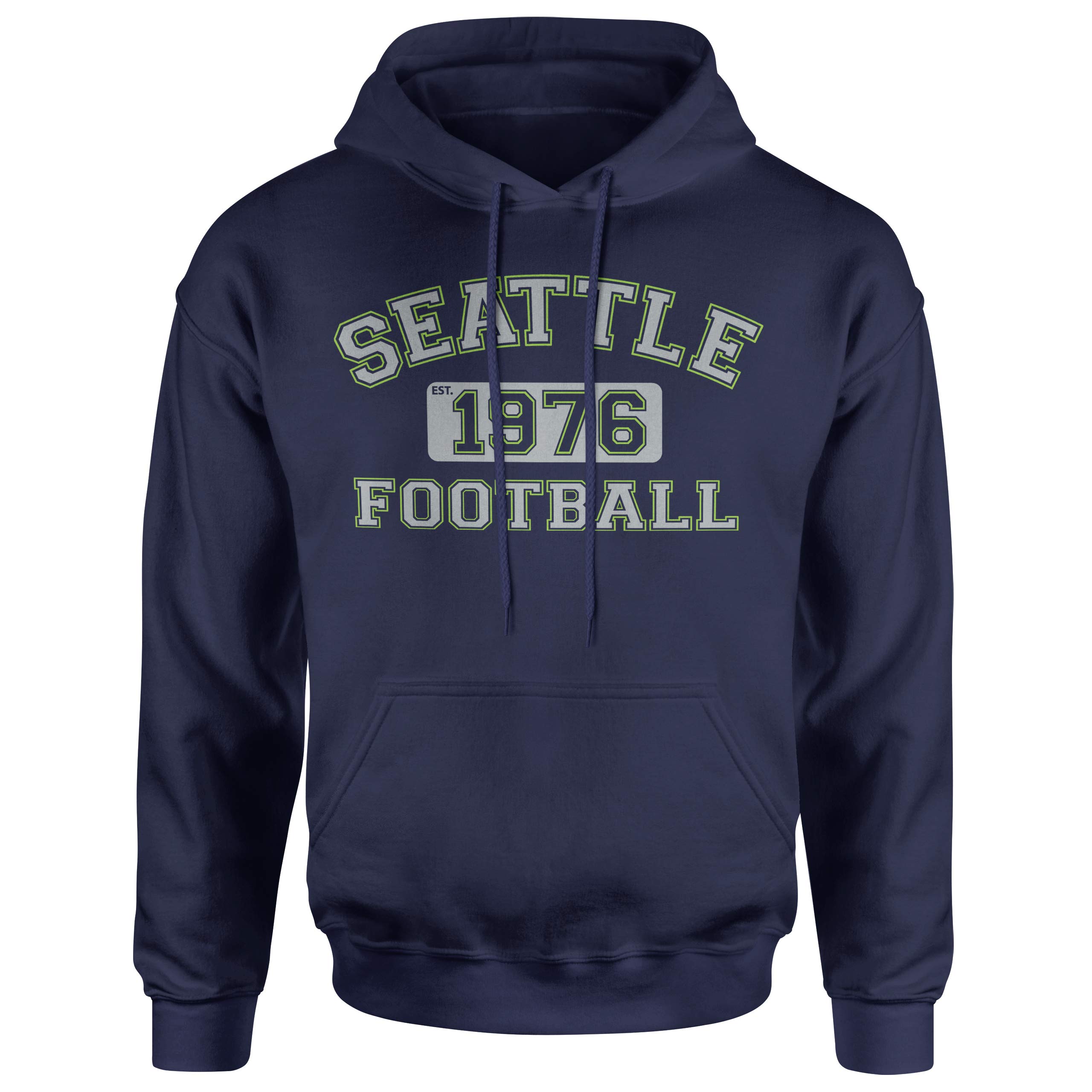 Vintage 1976 Football Fan Hoodie - Classic Old School Unisex Pullover Sweatshirt | Perfect for Game Day, Tailgating & Casual Wear