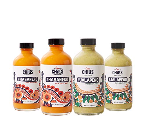 **Honest Fixins Habanero & Jalapeño Hot Sauce – All Natural, Non-GMO, Gluten-Free – 8 oz Glass Bottle – Perfect for Tacos, Wings & Grilling**