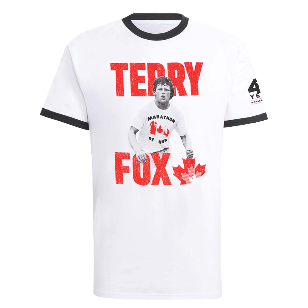 **Adidas Men's Terry Fox Short Sleeve T-Shirt (CM6195) - Breathable Cotton Tee for Running, Gym & Casual Wear**