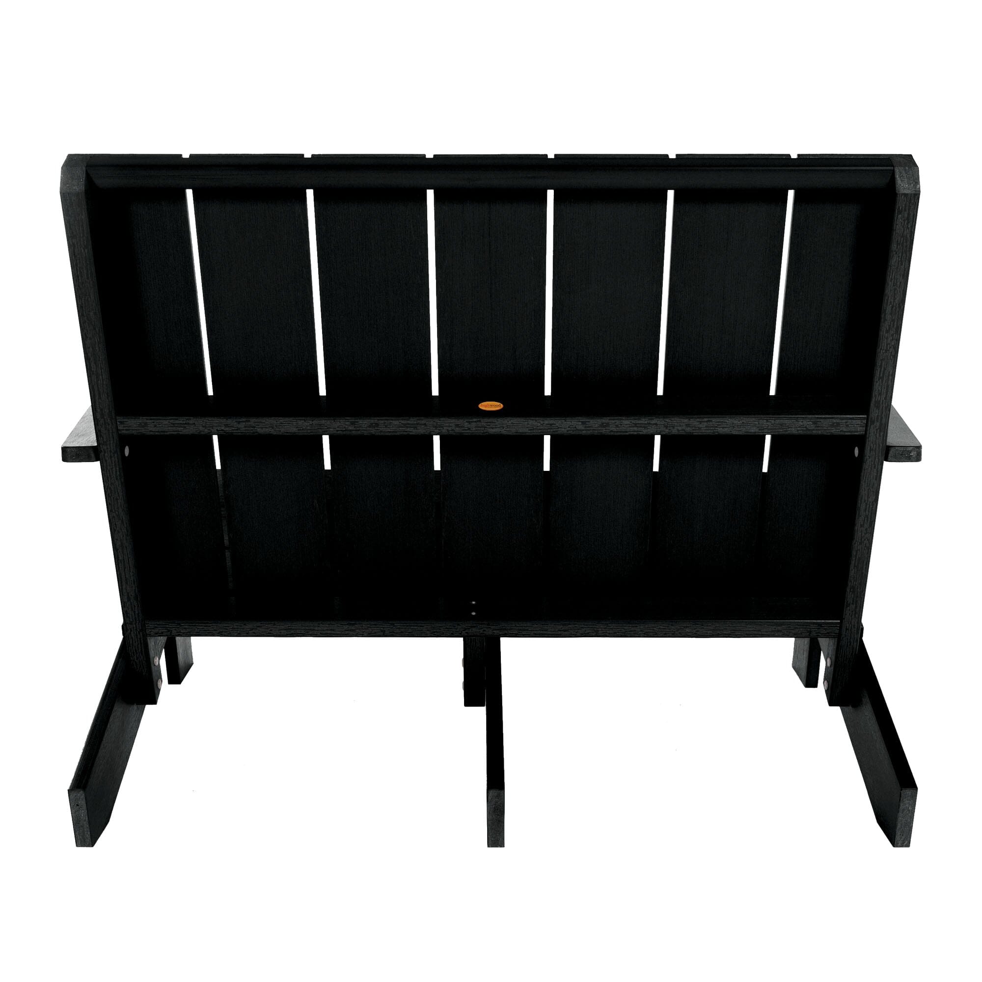 Refurbished Italica Modern Double Wide Adirondack Chair - Outdoor Patio Furniture for Garden, Poolside & Backyard Relaxation