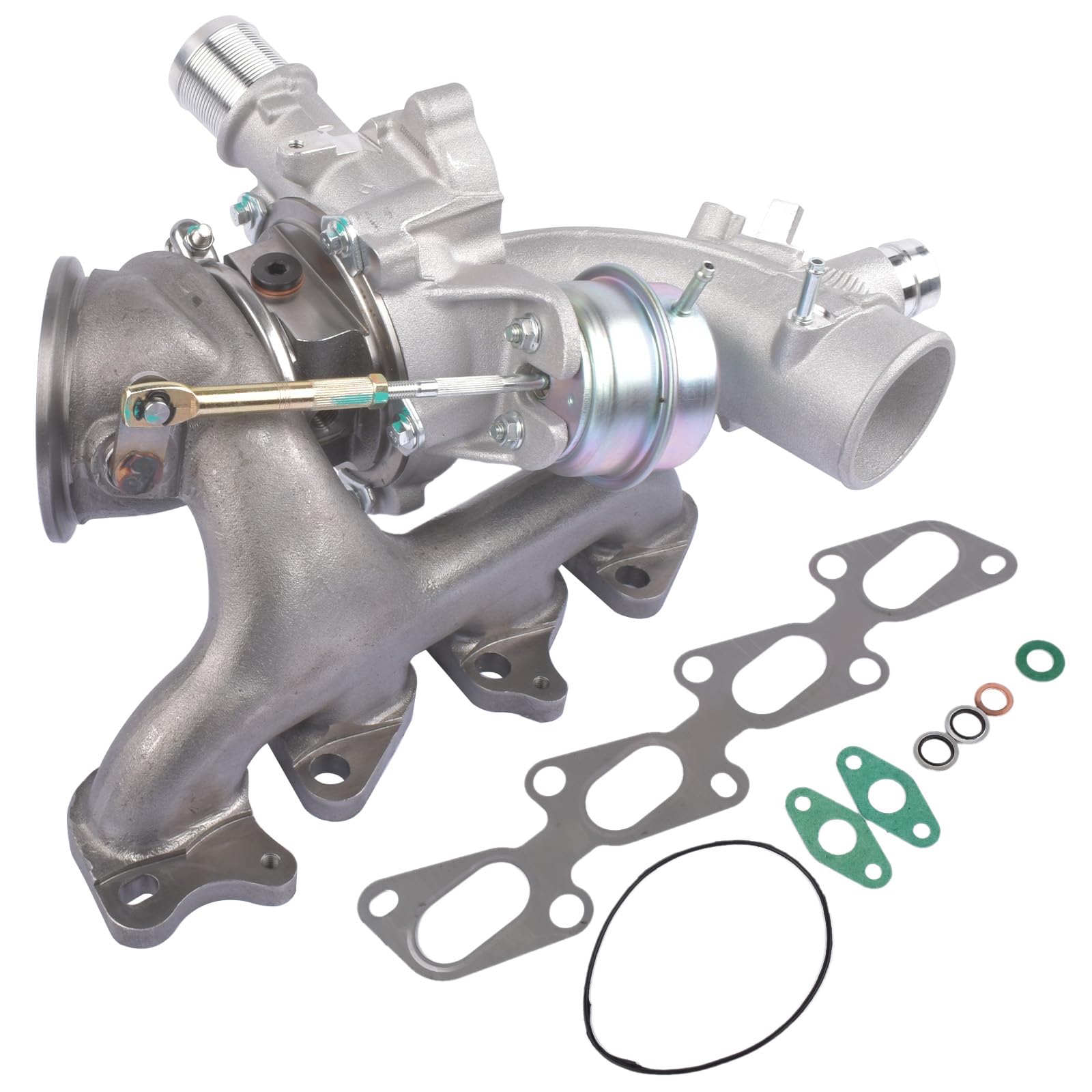 GELUOXI Turbocharger Replacement for Buick Encore, Chevy Cruze, Sonic, Trax 1.4L A14NET - Compatible with Part Numbers 55565353, 55565354, 781504 - High-Performance Turbocharger for Enhanced Engine Power & Fuel Efficiency