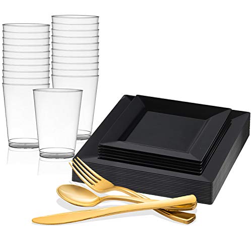 Black and Gold Cutlery