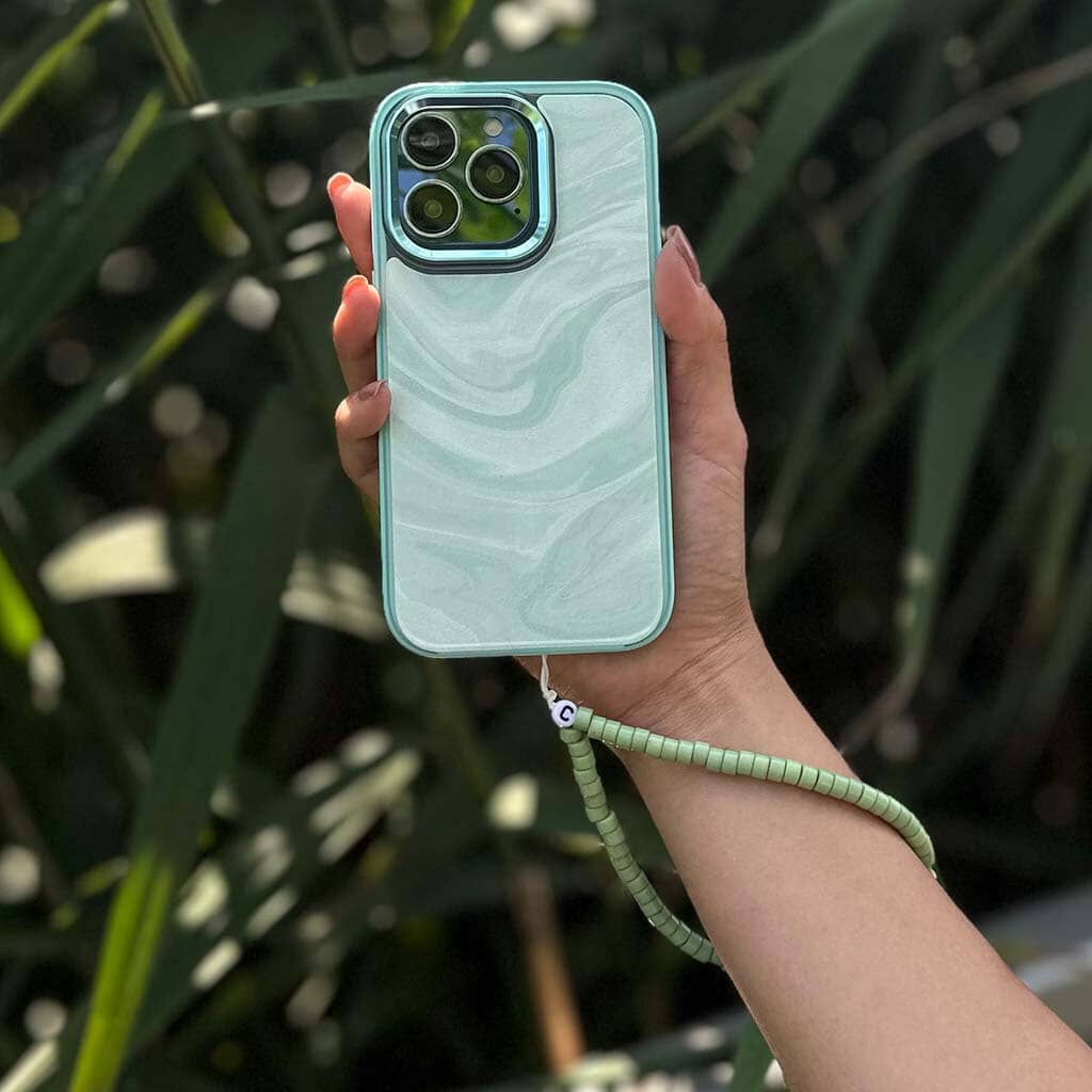 Green Beaded Phone Charm - Stylish Accessory for Cellphones | Perfect for Everyday Use, Gifts & Personalization