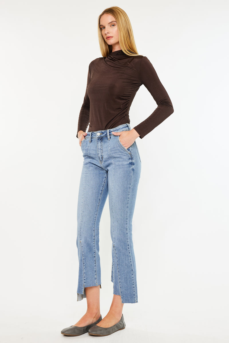 Flynn High Rise Bootcut Jeans for Women - Stretch Denim Pants, Comfortable & Flattering Fit - Perfect for Casual Outfits, Work & Night Out