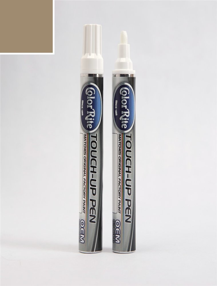 Ford Touch-Up Paint Pen - Light Sandalwood Pearl Metallic Clearcoat (Code 63/6253) | Complete Repair Kit for Scratches & Chips | Perfect for Ford Cars, Trucks & SUVs