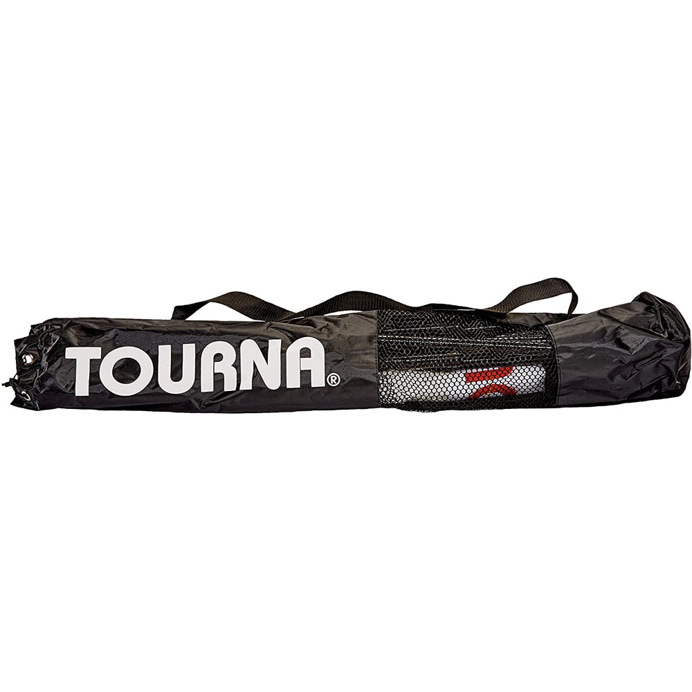 Tourna 18 Foot Portable Mini Tennis Net for Backyard, Kids Training & Recreational Play - Lightweight & Easy Setup for Outdoor/Indoor Use