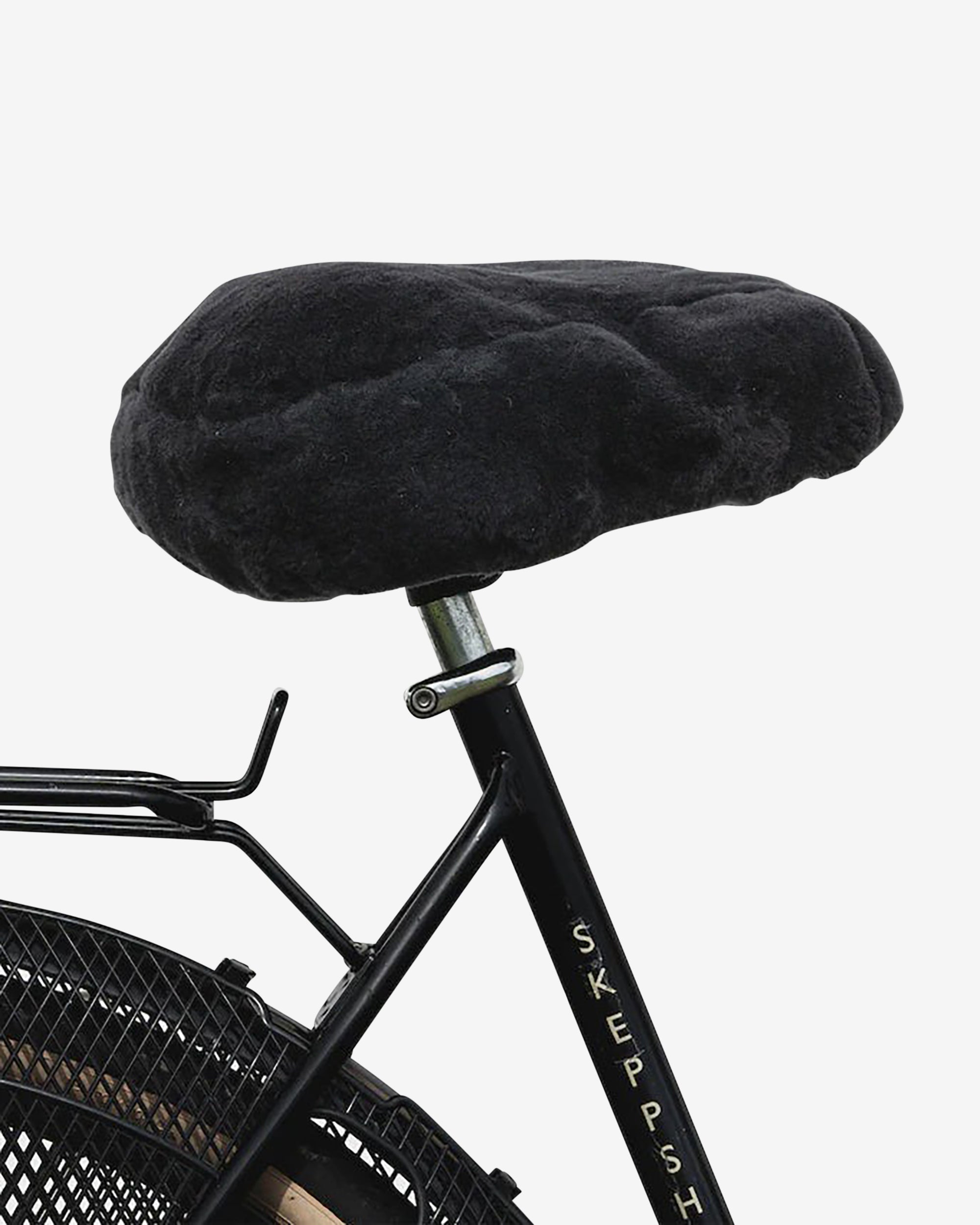 Premium Swedish Sheepskin Bike Seat Cover - Soft & Comfortable for Long Rides - Perfect for Cycling, Motorcycles & Outdoor Adventures