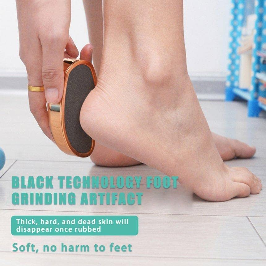 Niralasa Nano Glass Foot Grinding Stone - Exfoliating Callus Remover for Cracked Heels & Dead Skin | Perfect for Pedicures & At-Home Foot Care