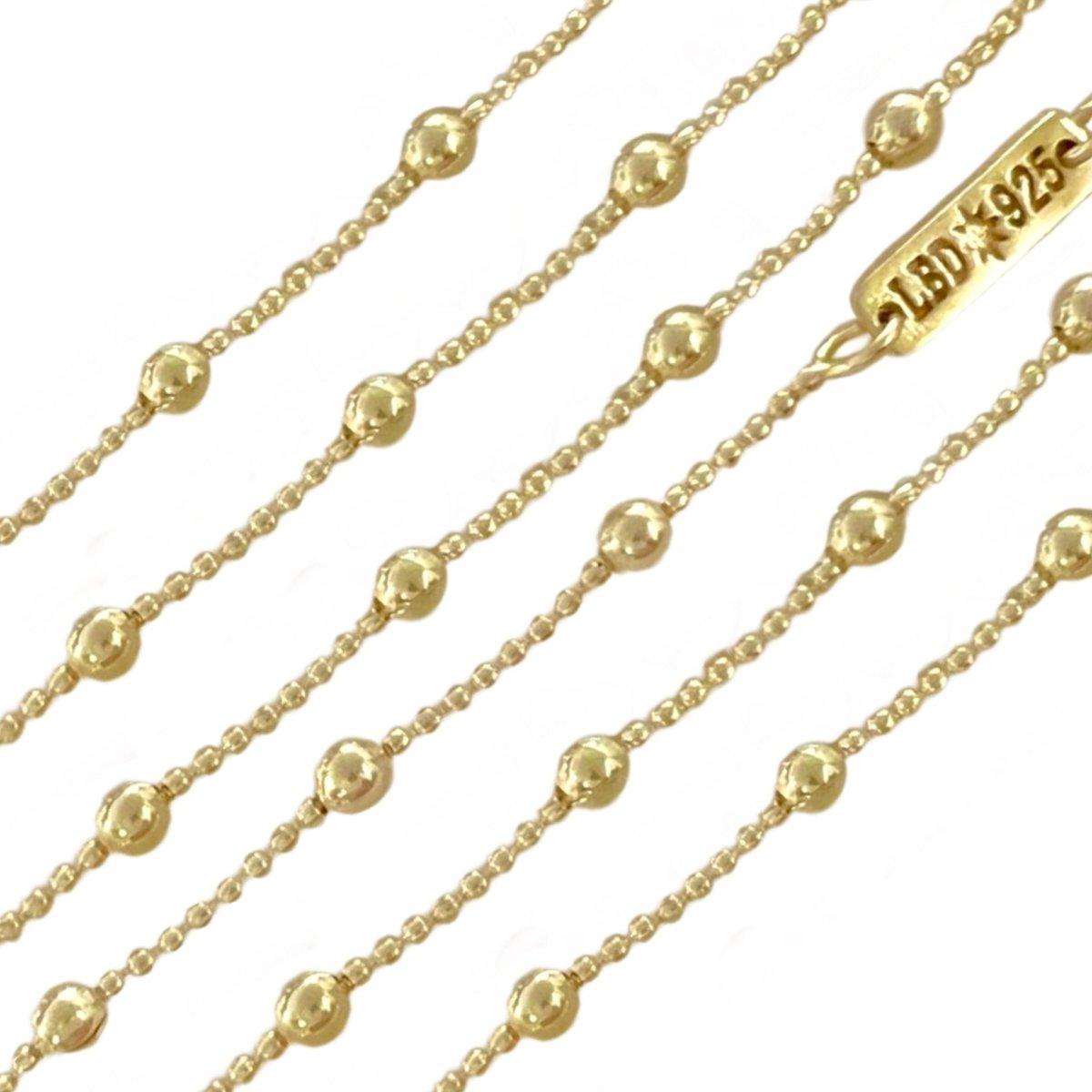 Laihas Prestige 18K Gold Vermeil Choker Necklace - Elegant Layered Statement Piece for Women, Perfect for Parties, Weddings & Special Occasions