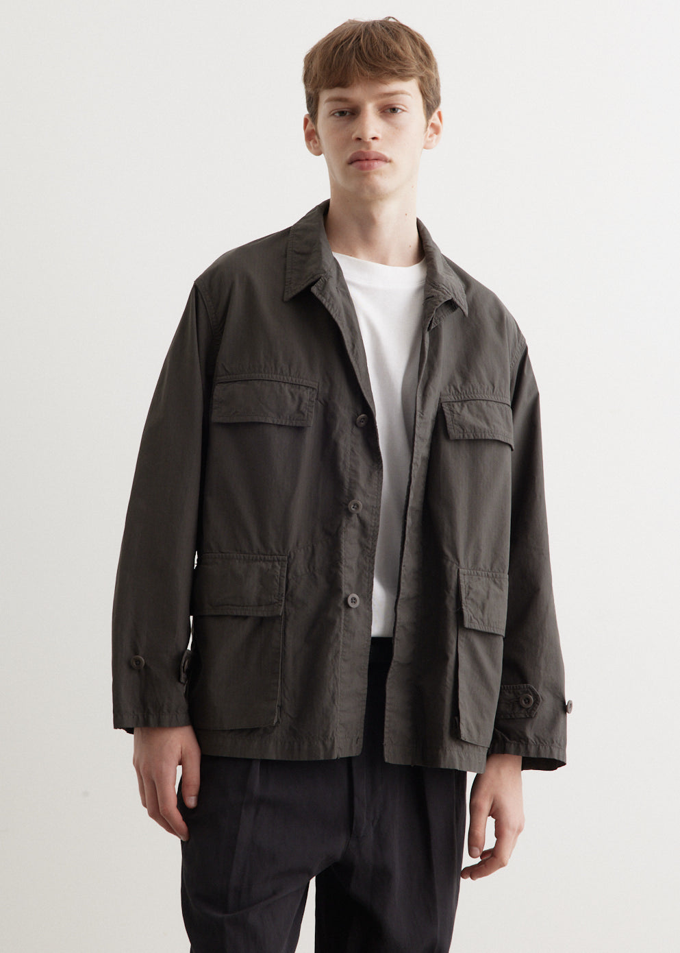 Men's 43 Jacket Ks24Sjk21 Black - Stylish Outerwear for Casual Wear & Outdoor Activities