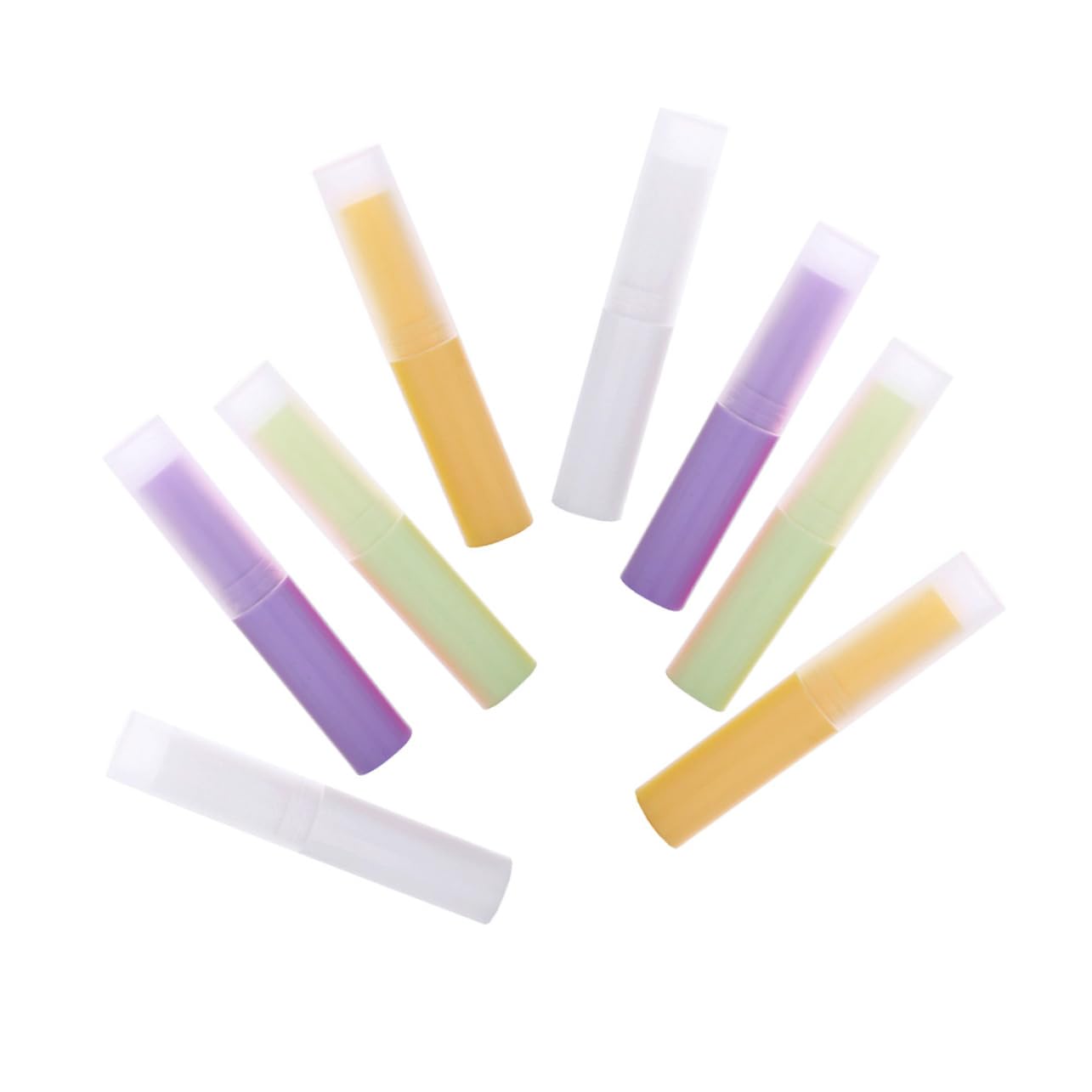 16pcs Lip Balm Tubes - Empty Lip Balm Containers for DIY Lip Balm Making, Lipstick Tubes for Homemade Lip Care, Korean Style Lip Balm Packaging - Perfect for DIY Beauty, Gifts & Small Business Supplies