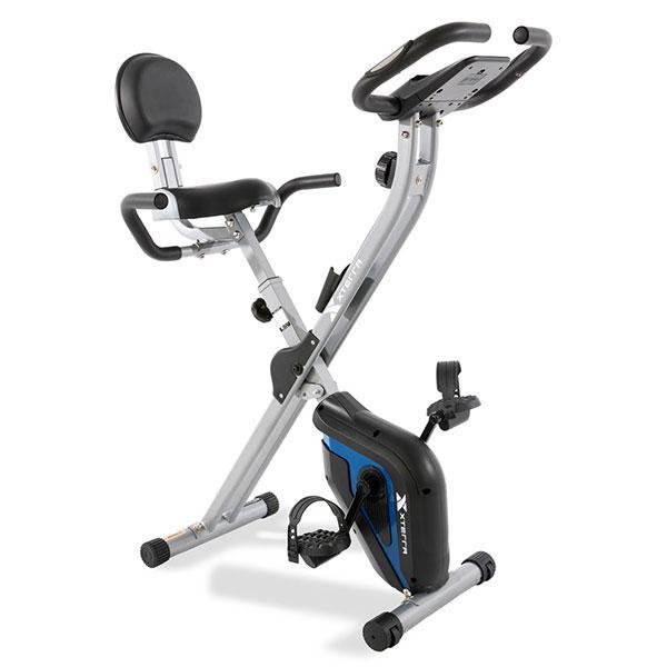 XTERRA Fitness FB360 Folding Exercise Bike for Home Workouts - Compact & Adjustable Indoor Cycling Bike for Cardio Training, Small Spaces & Apartment Fitness