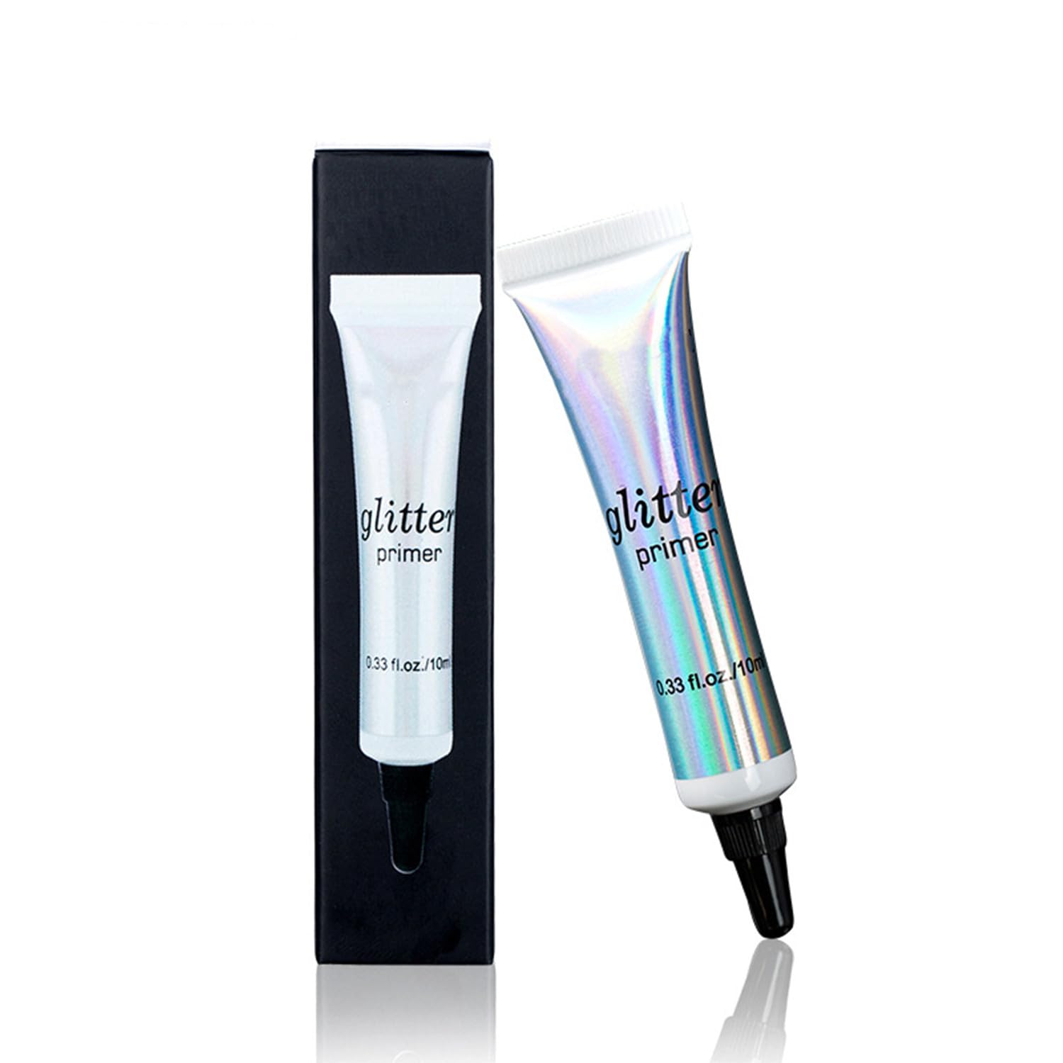 MAEPEOR Waterproof & Smudgeproof Cosmetic Glitter Glue Primer - Long Lasting Makeup Base for Eyes, Face, Lips & Body - Perfect for Glitter, Rhinestones & Body Jewels - Ideal for Parties, Halloween & Festival Makeup