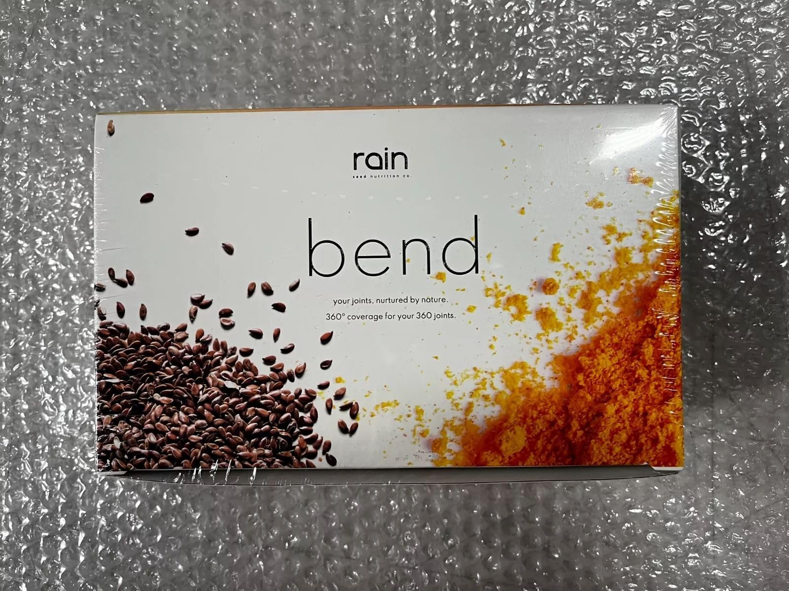 Bend Powerful Superfood (Curcumin Flavor) - Nutrient-Rich Turmeric Supplement for Energy & Immunity - 30 Single-Serve Packets (1oz Each) - Perfect for Travel, Workouts & Daily Wellness