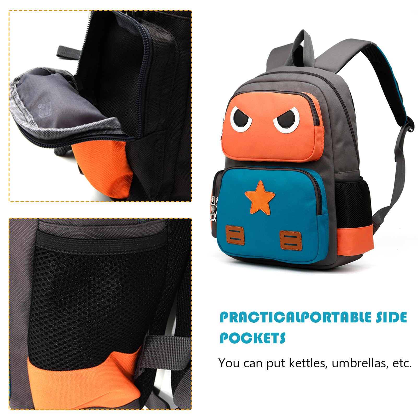 ArcEnCiel Toddler Backpack - 15 Inch Lightweight School Backpack for Kindergarten & Daycare | Cute Kids Bookbag for Boys & Girls | Perfect for Preschool, Travel & Daily Use