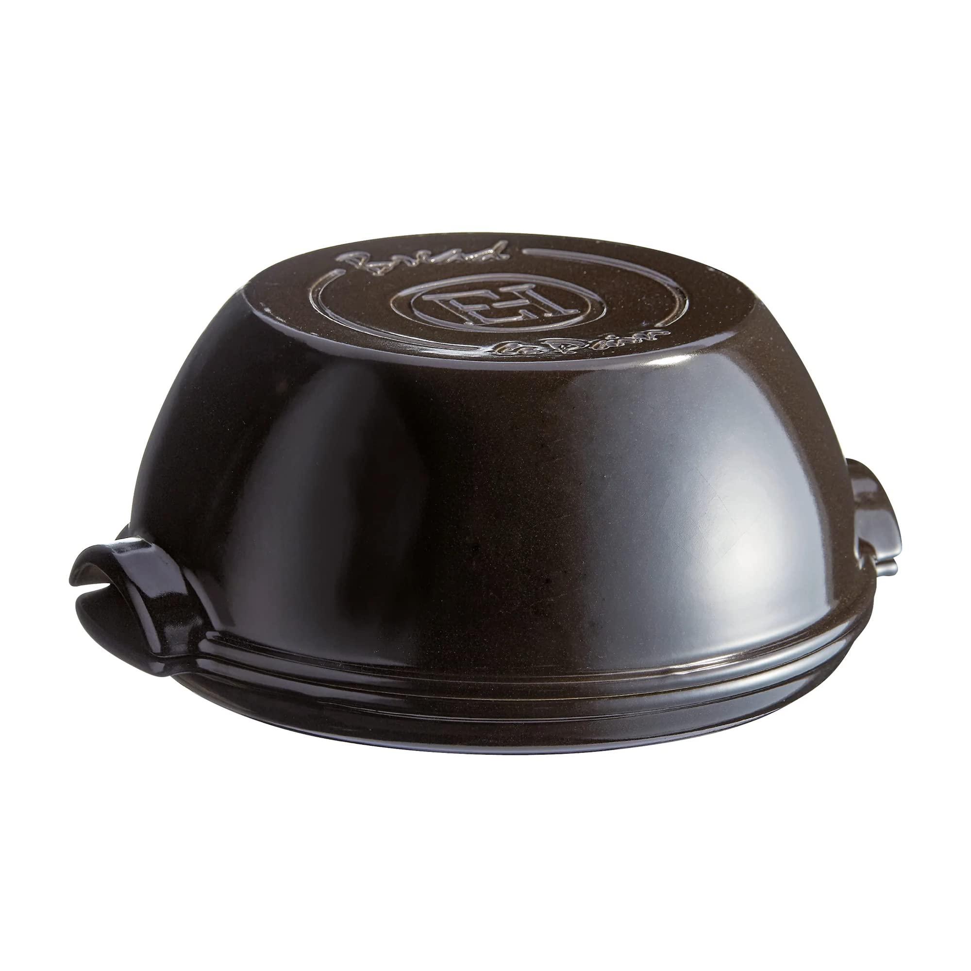 Emile Henry Modern Bread Cloche - 2.5QT Artisan Bread Baker with Lid, Charcoal Grey | Perfect for Sourdough, Baguettes & Homemade Bread Baking | Kitchen & Bakery Essential