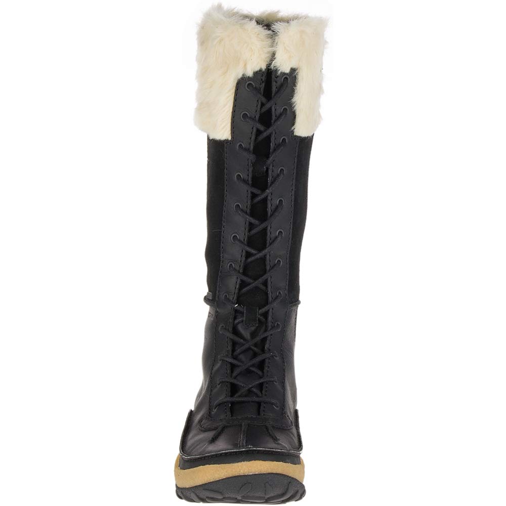 Merrell Women's Tremblant Tall Polar Waterproof Winter Snow Boots - Warm Insulated Hiking Boots for Cold Weather, Snowshoeing & Outdoor Adventures