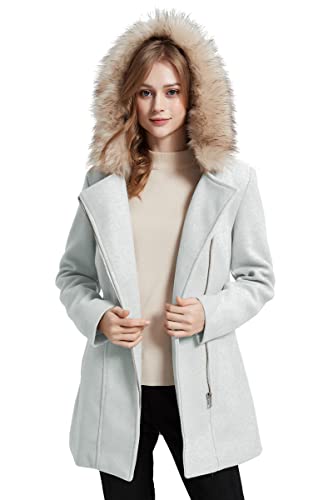 Beigegray With Collar Coat