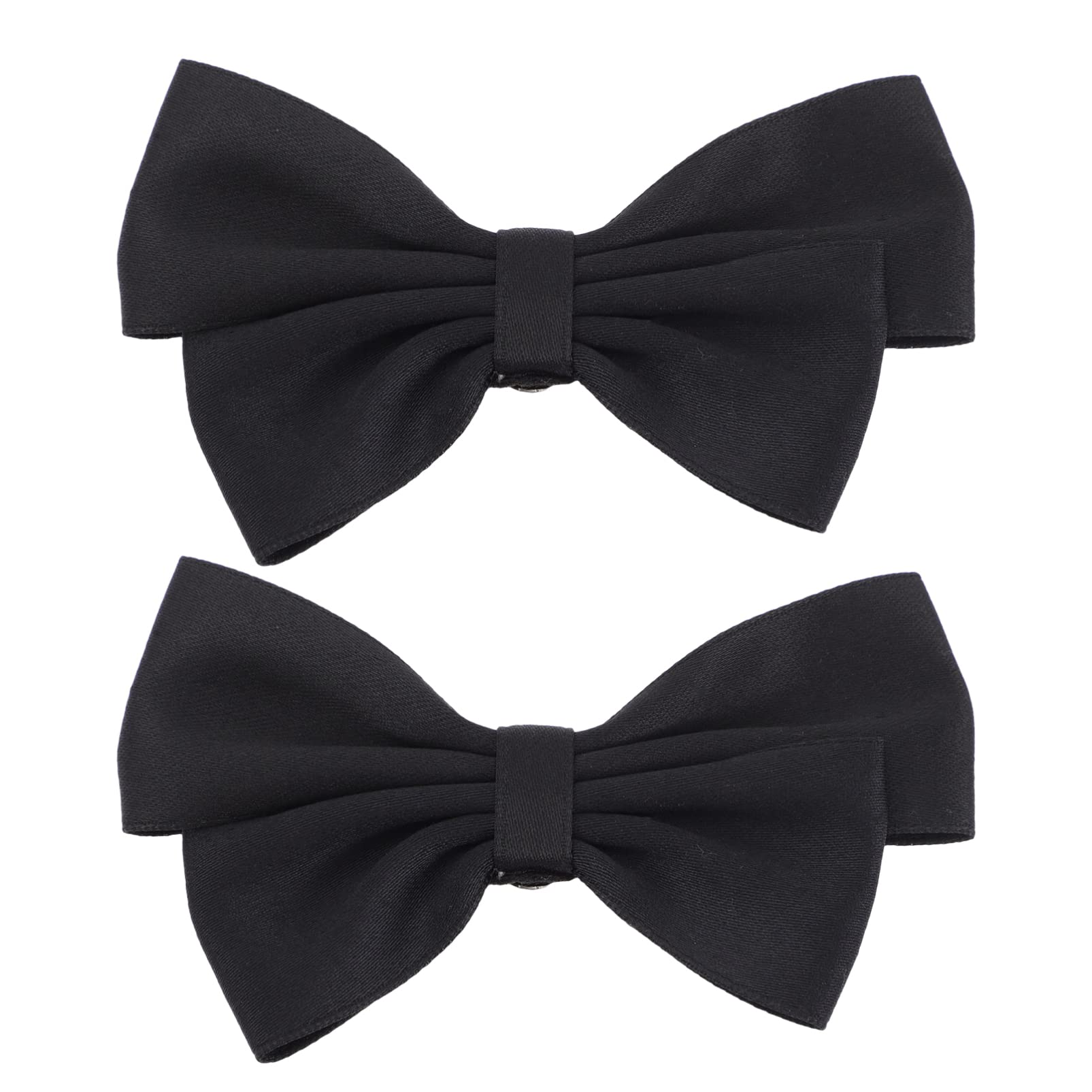 USHOBE DIY Bow Shoe Buckle - 1 Pair Removable Bowknot Shoe Clips, Decorative Shoe Charms & Fashion Accessories for Wedding, Prom, Party Shoes | Perfect for Bridal, Evening Wear & Special Occasions