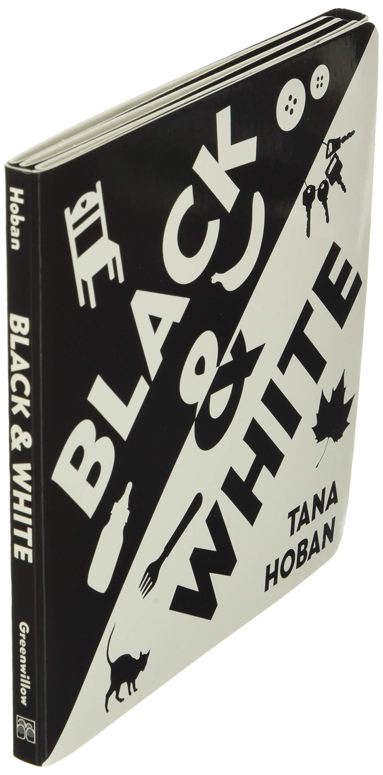 High Contrast Black & White Board Book for Newborn Babies - Perfect for Early Visual Development & Baby Shower Gifts