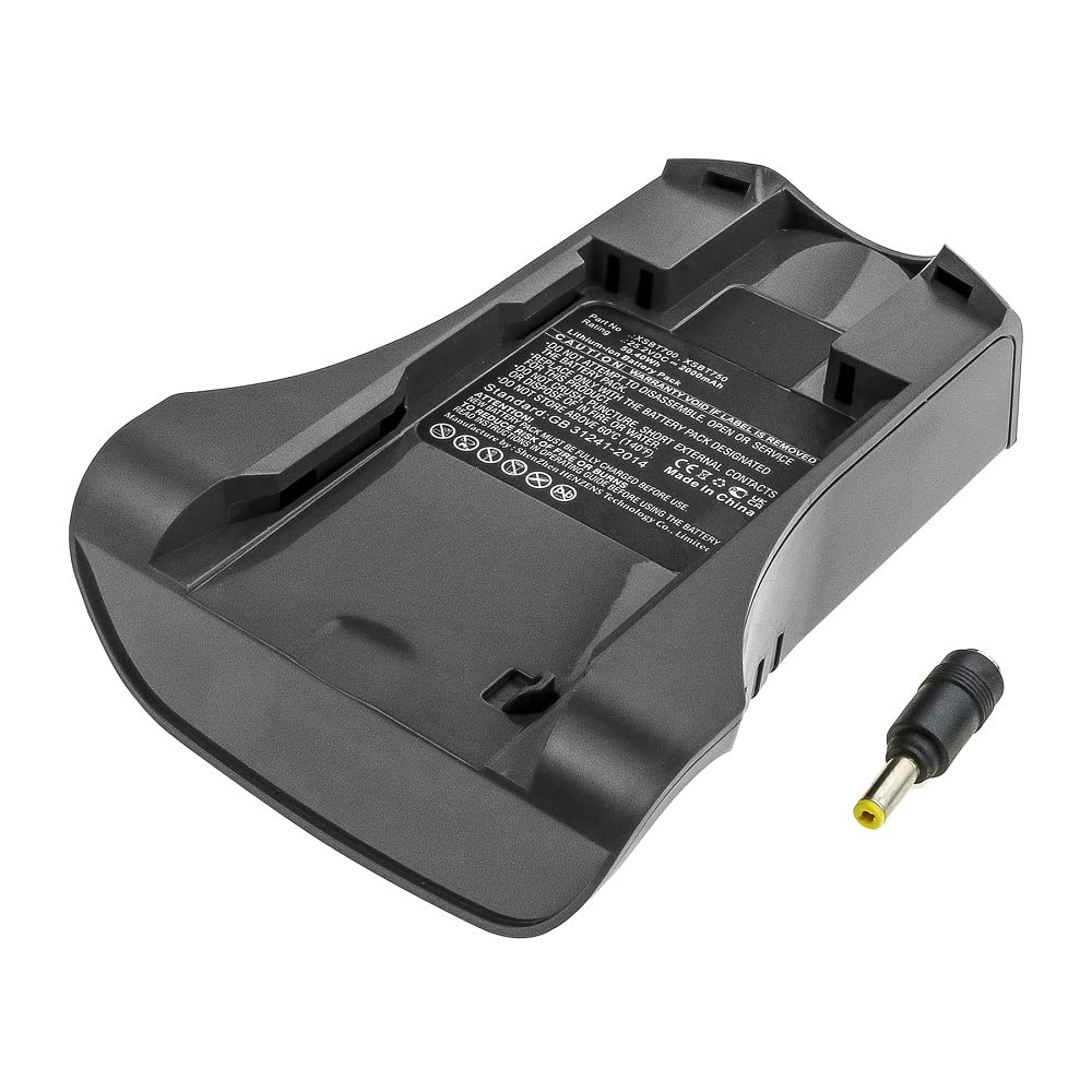 Synergy Digital Shark IZ482H Vacuum Cleaner Battery - 25.2V 2000mAh Li-ion Replacement Battery for Shark XSBT700 - Ultra High Capacity - Perfect for Deep Cleaning Carpets, Hard Floors & Pet Hair Removal