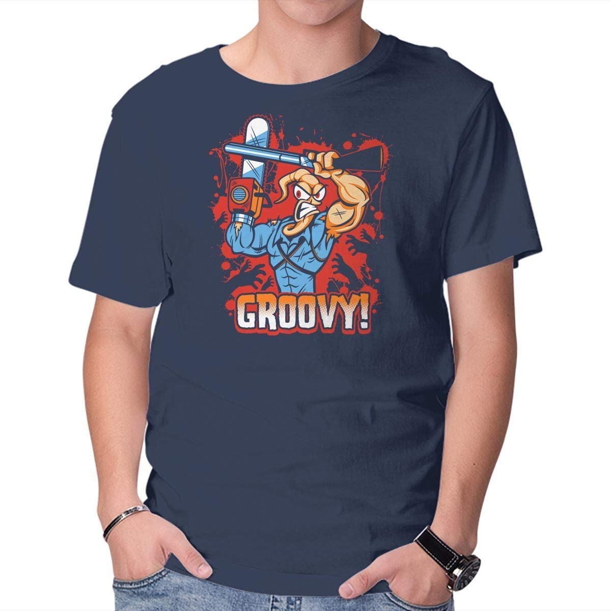 Earthworm Ash Men's Basic T-Shirt - Soft Cotton Crew Neck Tee for Casual Wear & Everyday Outfits