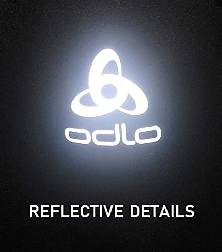 Odlo Men's Essential Warm Running Tights - Thermal Base Layer for Cold Weather Running, Cycling & Winter Sports