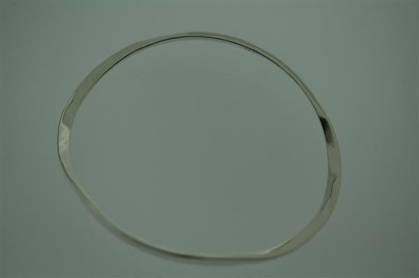 Elegant Narrow Twisted Flattened Bangle Bracelet for Women - Perfect for Casual Wear, Office & Special Occasions