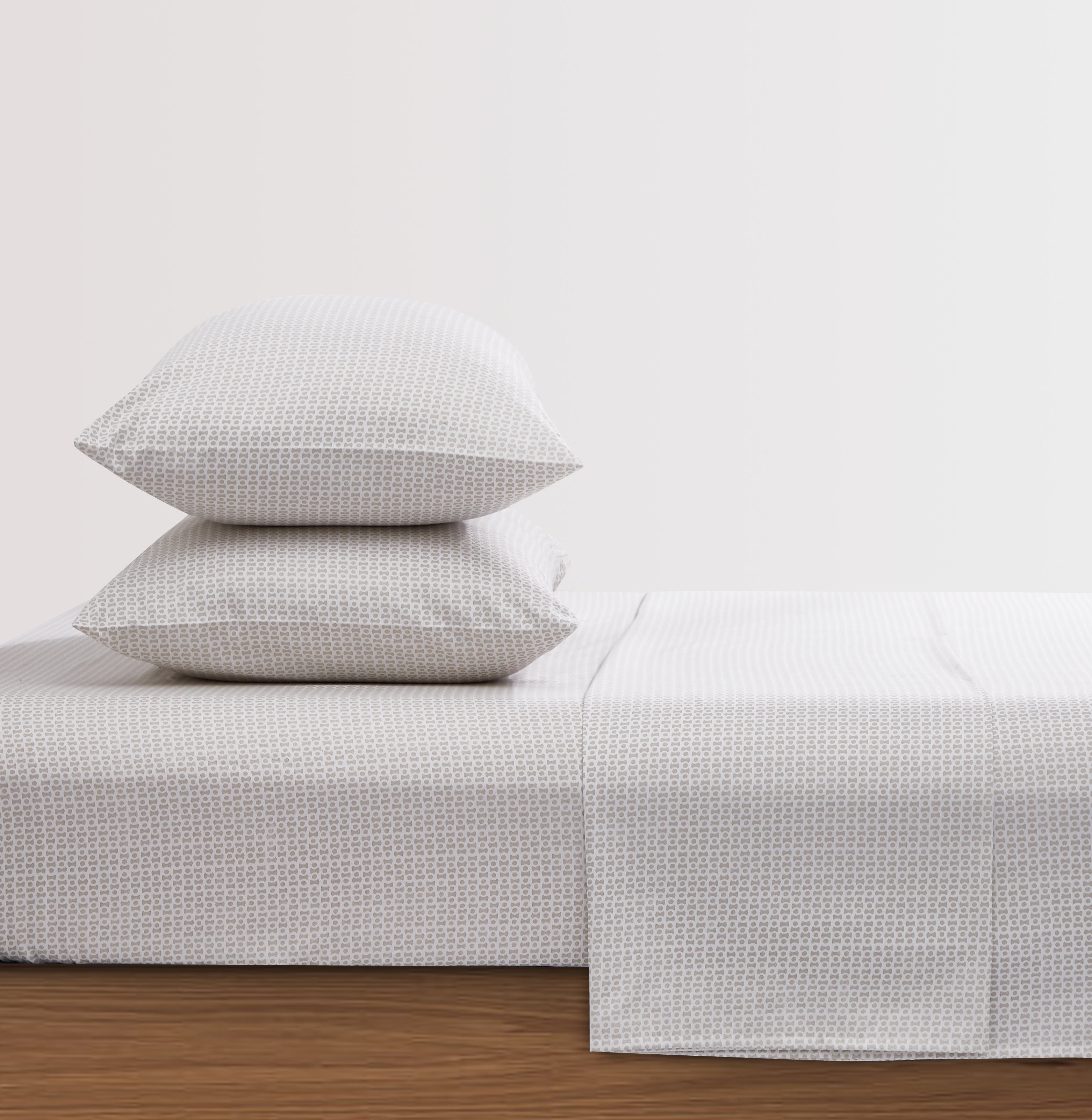 400 Thread Count Printed Cotton Sheet Set - Soft & Breathable Bedding for a Comfortable Sleep - Perfect for Master Bedroom, Guest Room & Dorm
