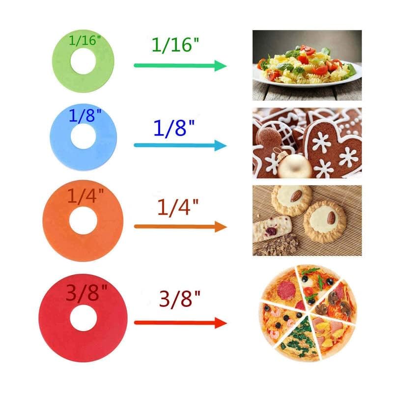 Stainless Steel Rolling Pin for Baking with Thickness Rings, Non-Stick Rolling Mat & Cleaning Brush - 17 Inch Professional Dough Roller for Pizza, Pie, Pastry, Cookies | Perfect for Home Bakers & Commercial Kitchens