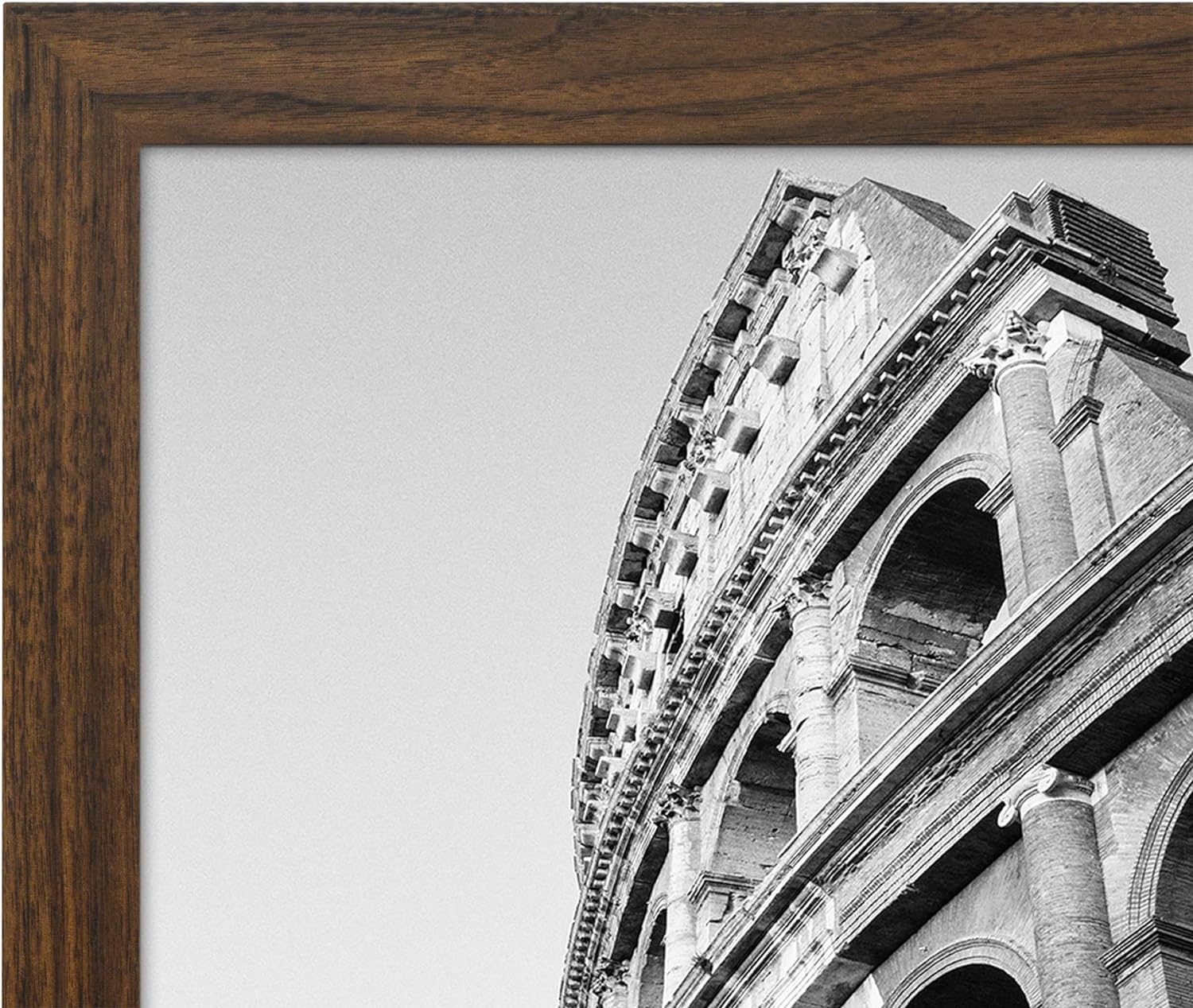 Americanflat 20x24 Wood Picture Frame - Mahogany for Wall Display - Home & Office Decor