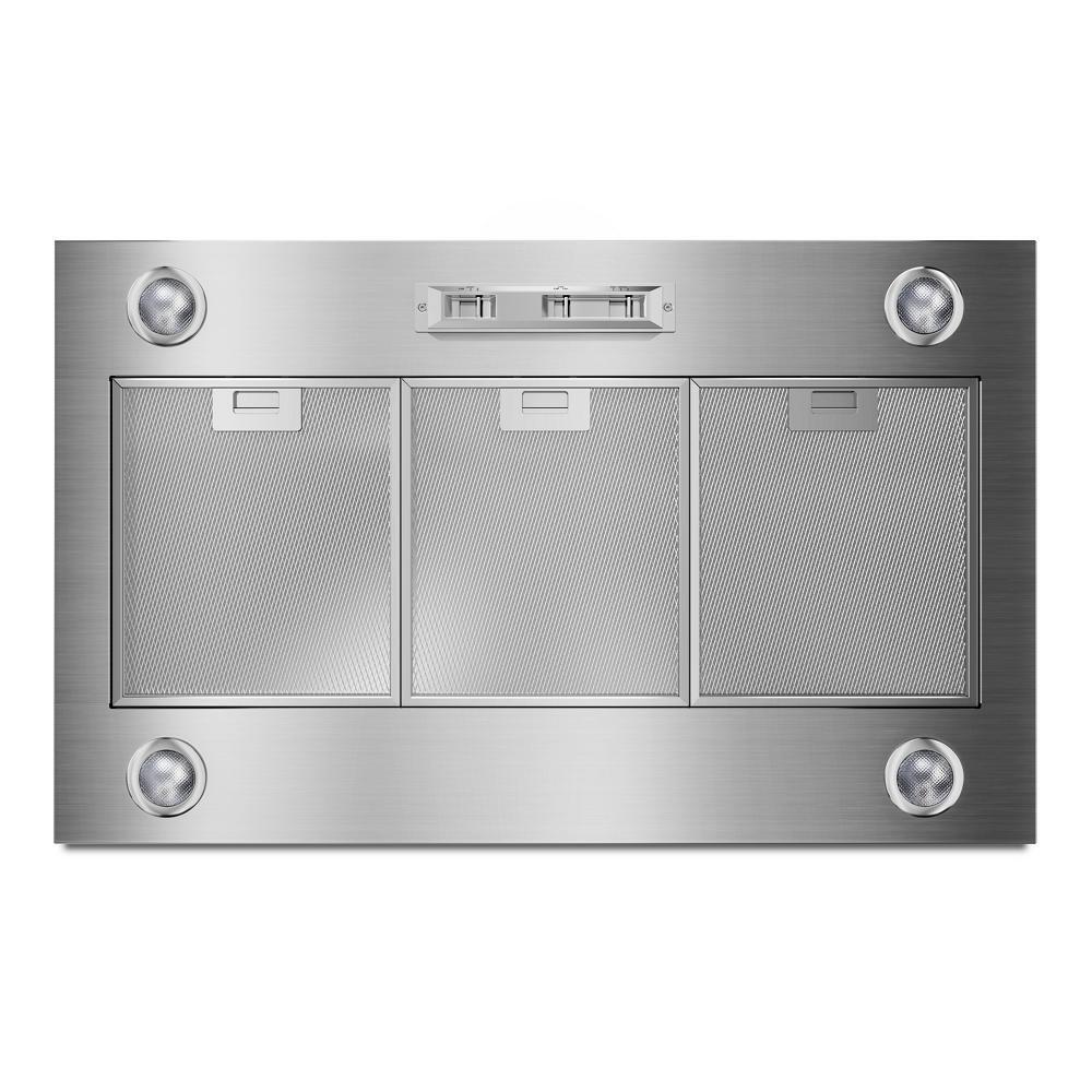 Amana UVL6036JSS 36-Inch Range Hood Liner - 585 or 1170 CFM Powerful Motor - Stainless Steel Commercial Grade - Perfect for Kitchen Ventilation & Smoke Removal