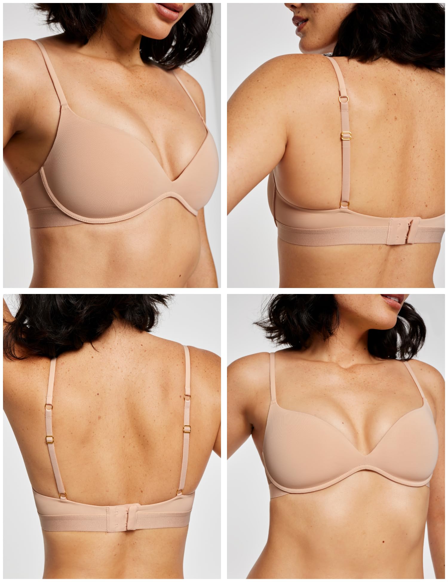 Pepper Wireless Bra - Zero-G Wirefree Lift-Up Bra for Small Chests (30A-40AA) | Comfortable Push-Up Bra for Everyday Wear & Special Occasions