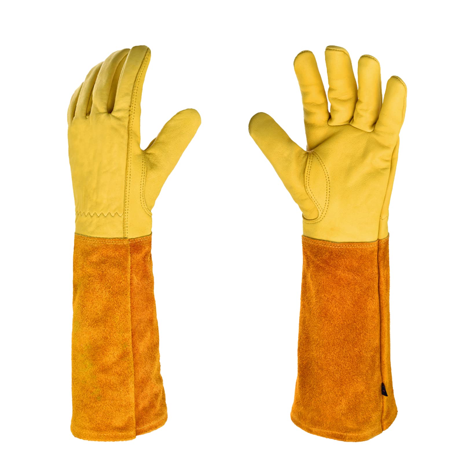 Durable Thorn Proof Gardening Gloves for Women & Men - Long Cactus Gloves for Protection - Perfect for Pruning Roses, Handling Succulents & Yard Work